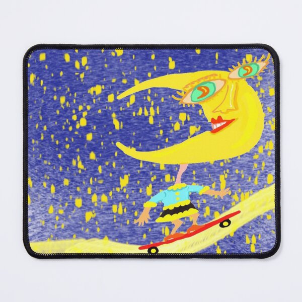 Item preview, Heloise Skateboards On Moonbeams designed and sold by pinkyjainpan.
