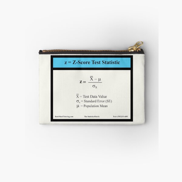 Item preview, Z-Score Equation: The StatisticsMatrix at Redbubble designed and sold by Mark Stansberry.