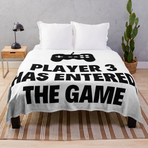 Item preview, Player 3 has entered the game Funny Games Sayings designed and sold by chetan786.