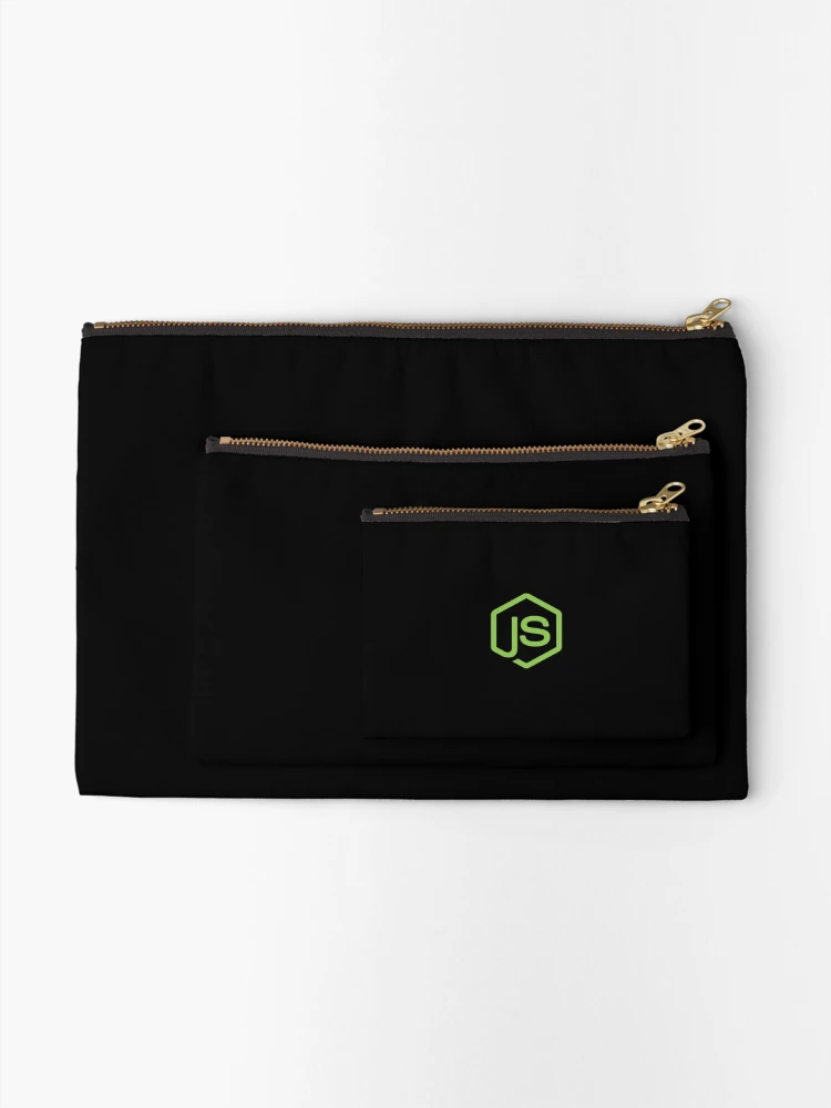 Thumbnail 2 of 4, Zipper Pouch, Java Script Logo designed and sold by Melisa Redondo.
