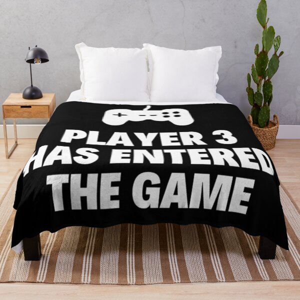 Item preview,  Player 3 has entered the game Funny Games Sayings designed and sold by chetan786.