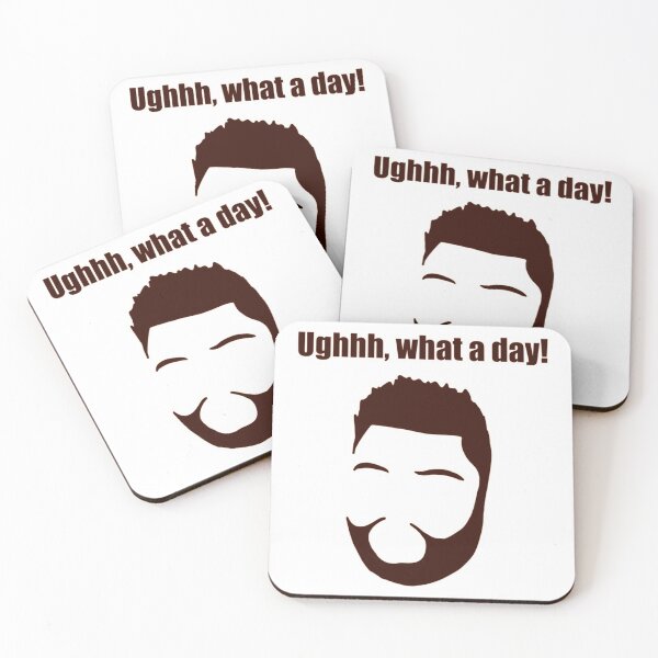Item preview, Harvey Price Ughhh, What A Day! Quote     designed and sold by BrainSushiStudi.
