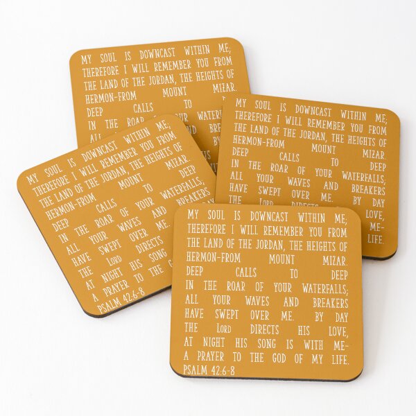 Item preview, Psalm 42:6-8 Mustard designed and sold by Brenander.