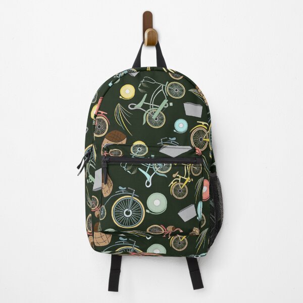 Item preview, Vintage Bicycles Pattern (dark green) designed and sold by StacyAnnDesigns.
