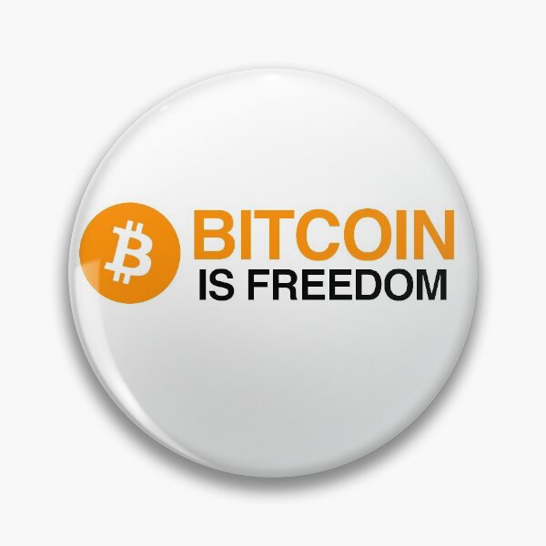 Item preview, Bitcoin is freedom designed and sold by RossDillon.