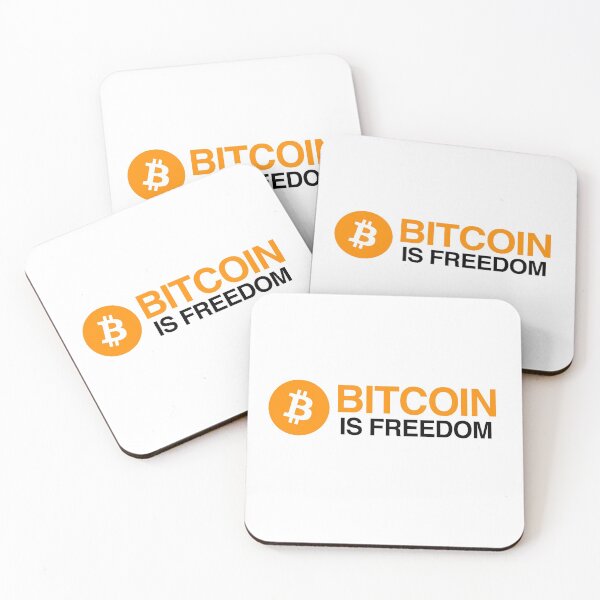 Item preview, Bitcoin is freedom designed and sold by RossDillon.