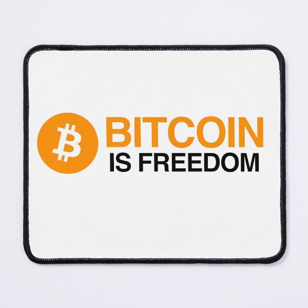 Item preview, Bitcoin is freedom designed and sold by RossDillon.