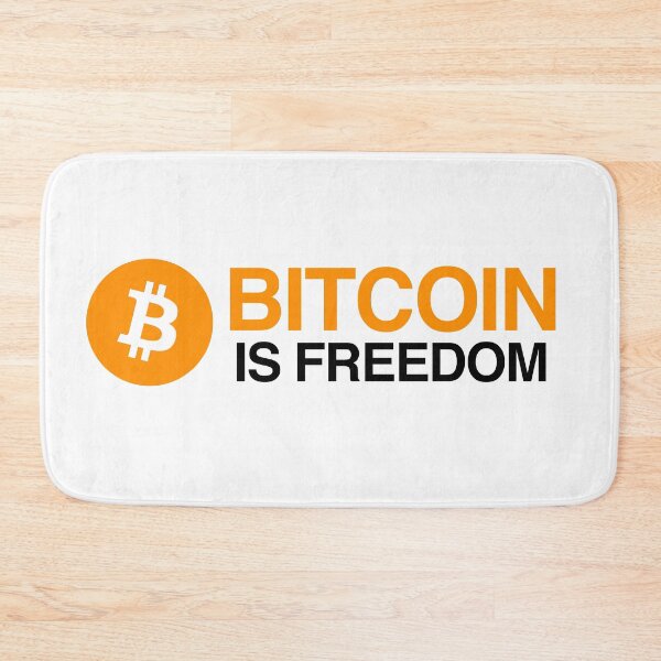 Item preview, Bitcoin is freedom designed and sold by RossDillon.