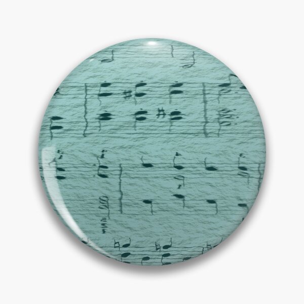 Item preview, Varied Musical Notes With A Parchment Effect - Covered With a Transparent Blue Grey Tint designed and sold by ThisNThatImages.