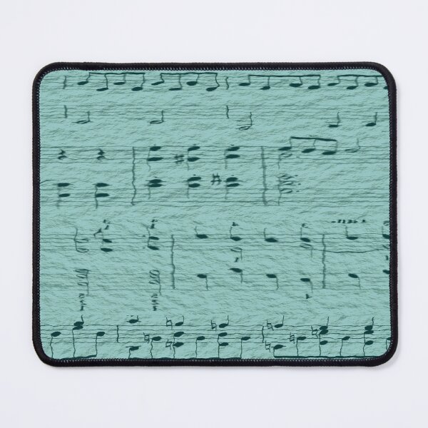 Item preview, Varied Musical Notes With A Parchment Effect - Covered With a Transparent Blue Grey Tint designed and sold by ThisNThatImages.