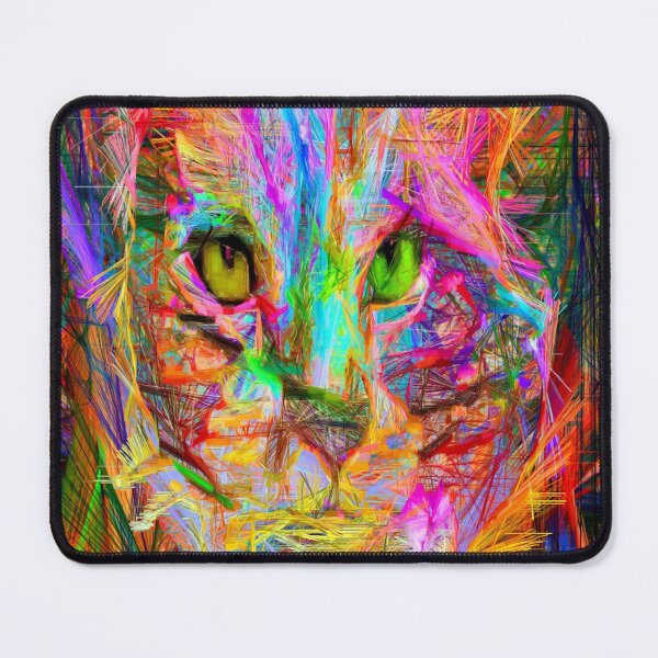 Item preview, Psychedelic Cat designed and sold by Rafael Salazar.