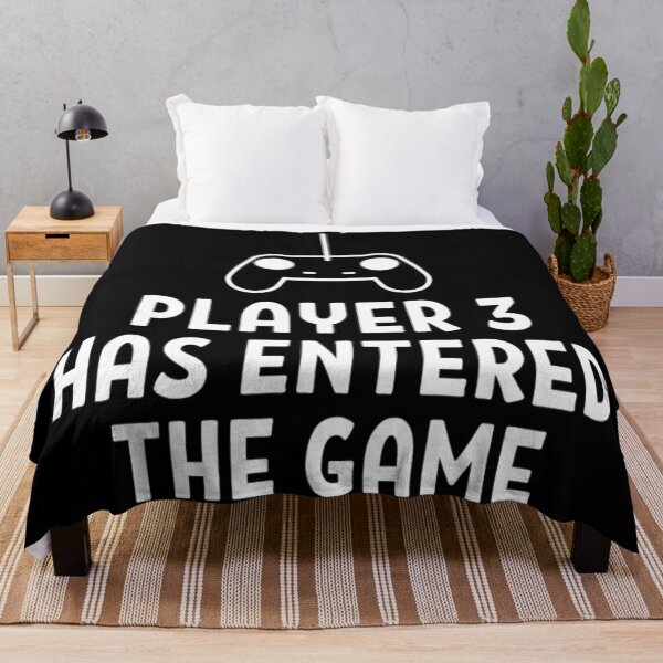 Item preview,   Player 3 has entered the game Funny Games Sayings designed and sold by chetan786.