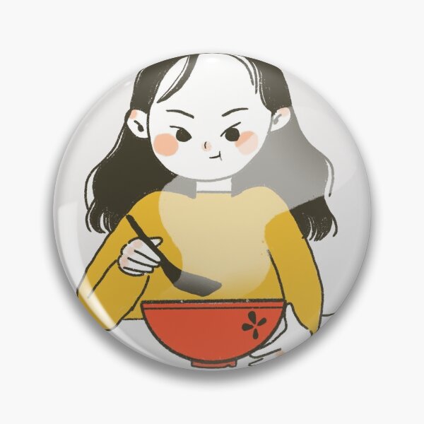 Item preview, Girl eats soup. designed and sold by chruman.