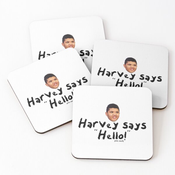 Item preview, Harvey says _quot_Hello!_quot_   designed and sold by BrainSushiStudi.