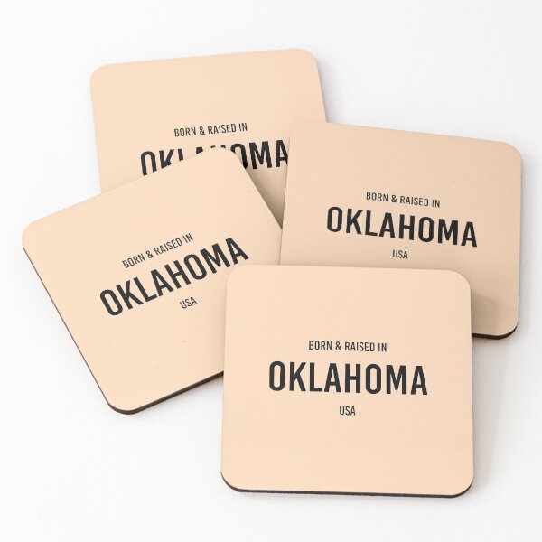 Item preview, Born & Raised in Oklahoma designed and sold by qdesigns-az.