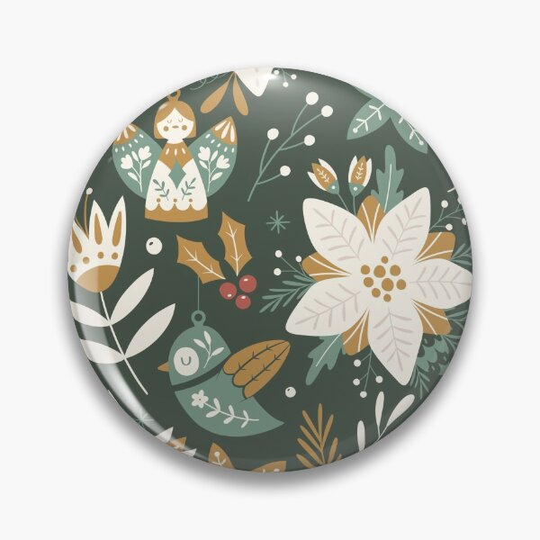Item preview, Christmas Floral designed and sold by ammiecreative.