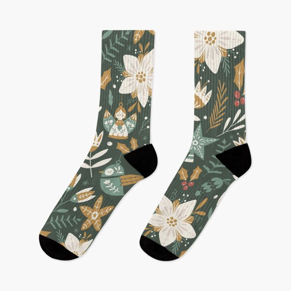Item preview, Christmas Floral designed and sold by ammiecreative.