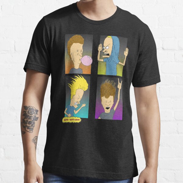 Beavis and Butthead / Four Square Characters Graphic  / Beavis and Butt-head Essential T-Shirt