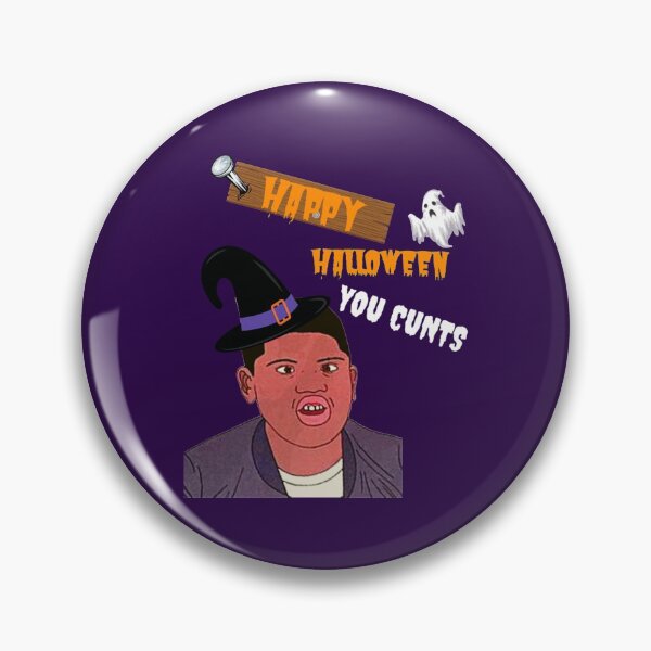 Item preview, Hola, coños, Harvey Price, Harvey Price Halloween designed and sold by BrainSushiStudi.