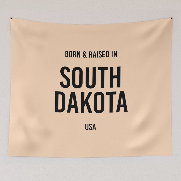 Item preview, Born & Raised in South Dakota designed and sold by qdesigns-az.