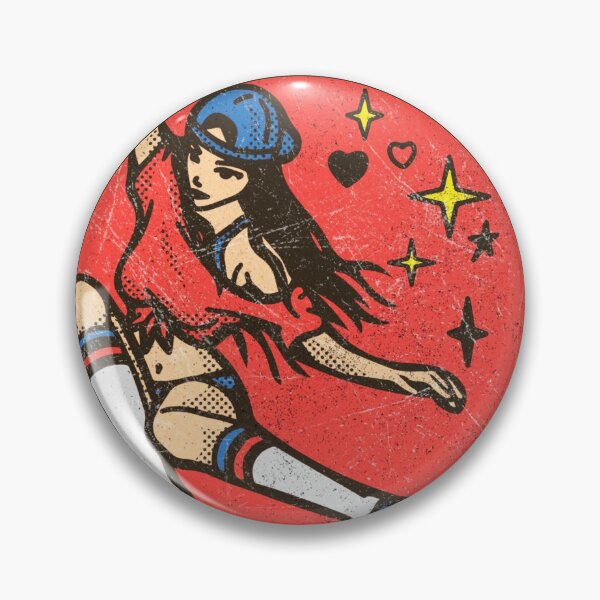 Item preview, Cool Retro Skate Girl  designed and sold by InnaMGraphic.