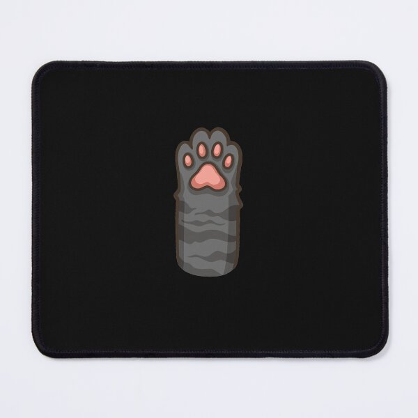 Item preview, Stripes Black Cat Toe Bean, Paw Print designed and sold by DearSunny.