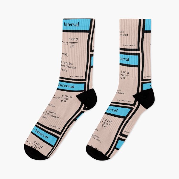Item preview, Confidence Interval Equation for the Mean: The StatisticsMatrix at Redbubble  designed and sold by Mark Stansberry.