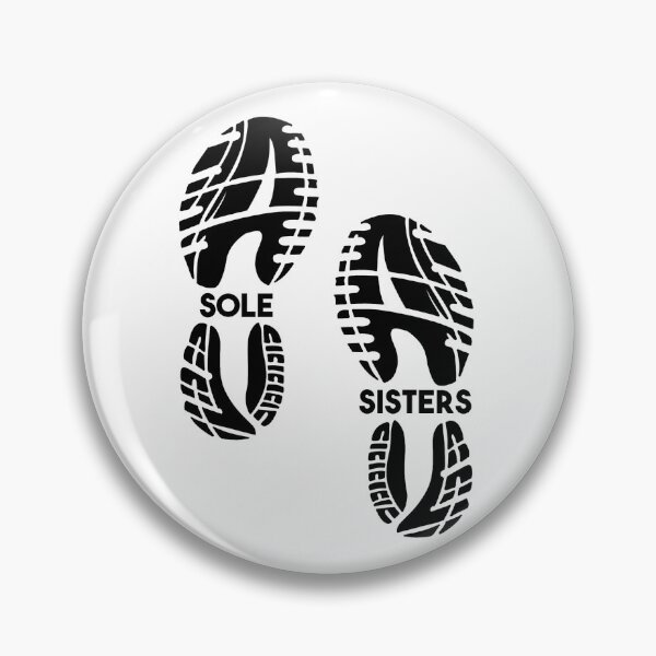 Artikelvorschau, Sole Sisters Laufschuh-Print (Schwarz) entworfen und verkauft von gracecotton99.