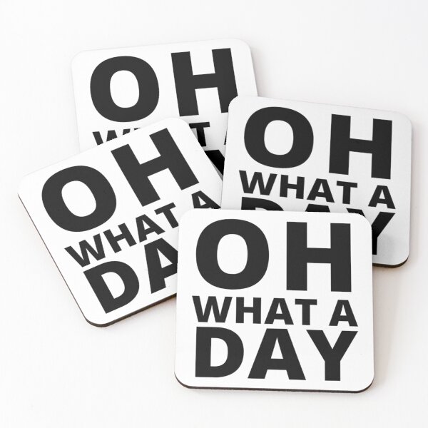Item preview, Oh What a Day Funny Mug for Home, Mug for the Office, Tik Tok Sound, British Meme, Katie and Harvey  designed and sold by BrainSushiStudi.