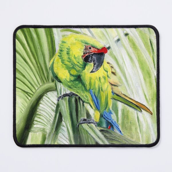 Item preview, Great Green Macaw designed and sold by aprilwebbartist.