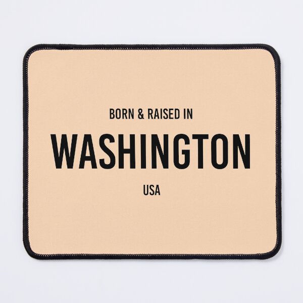 Artikelvorschau, Geboren und aufgewachsen in Washington entworfen und verkauft von qdesigns-az.
