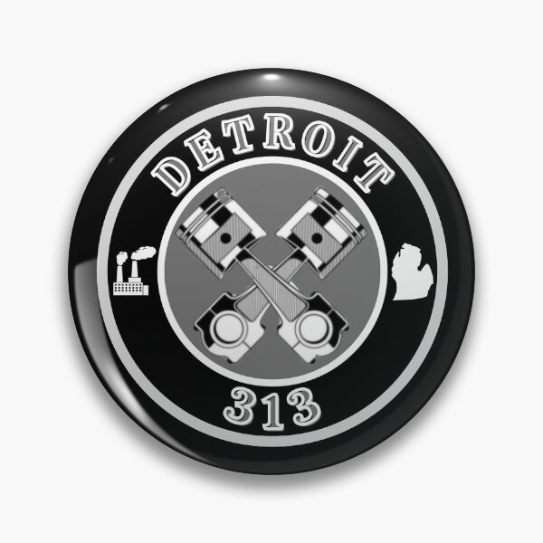 Item preview, Detroit 313 Industry  designed and sold by MojaveTradePost.