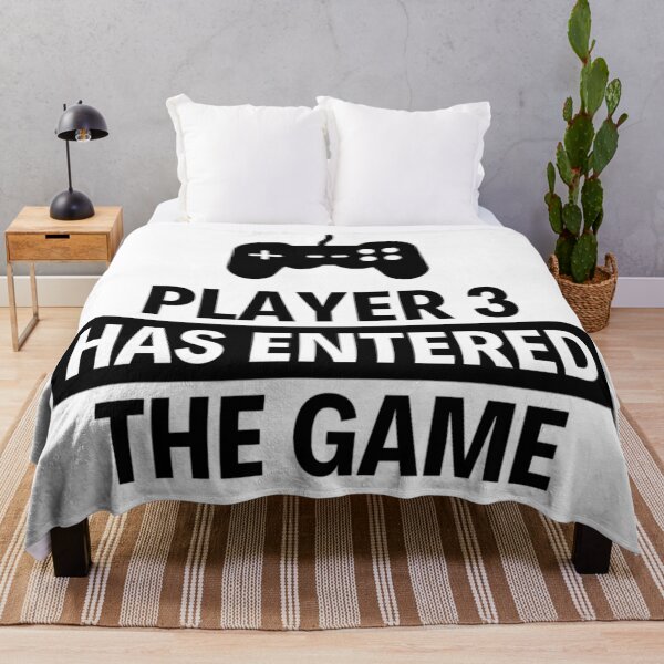 Item preview, Player 3 has entered the game Funny Games Sayings designed and sold by chetan786.