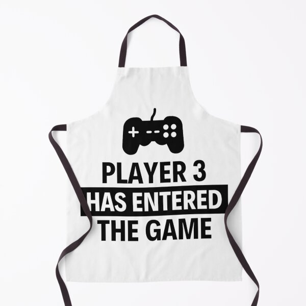 Item preview, Player 3 has entered the game Funny Games Sayings designed and sold by chetan786.