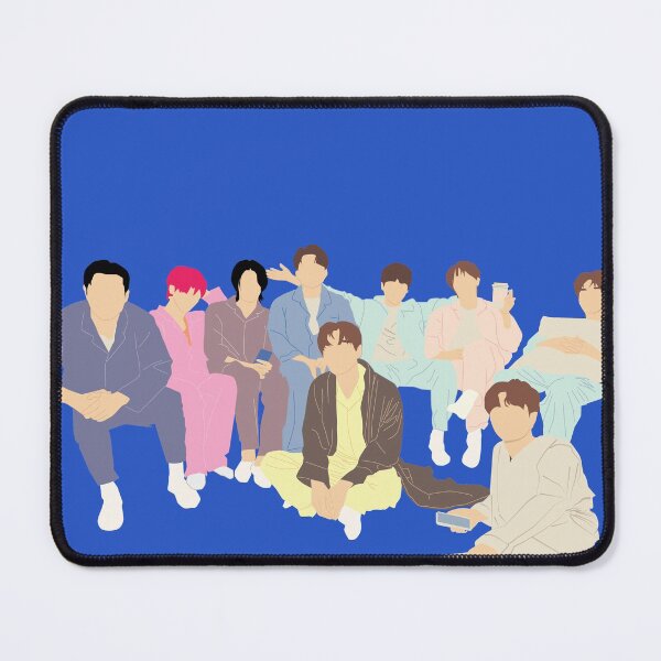 Item preview, House party SJ Pajama Party Blue #2554C7 designed and sold by mysakura.