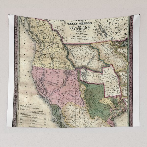 Item preview, West - United States - 1846 designed and sold by paulrommer.