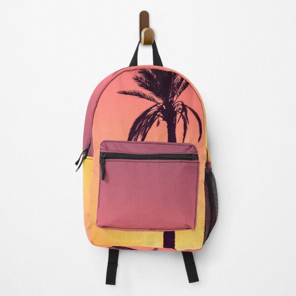 Item preview, Tropical Pink Palm Trees Sunset designed and sold by newburyboutique.