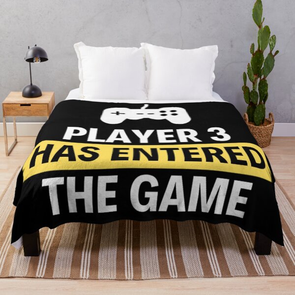 Item preview, Player 3 has entered the game Funny Games Sayings designed and sold by chetan786.