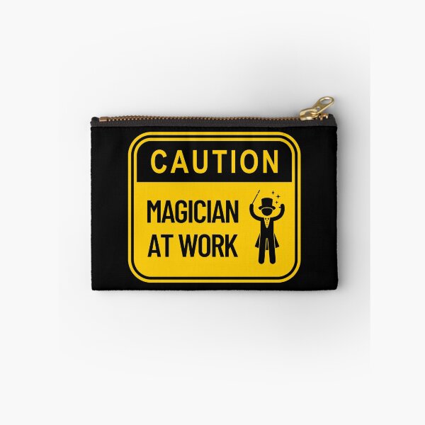 Item preview, Caution Magician At Work Design designed and sold by DoubleLifted.