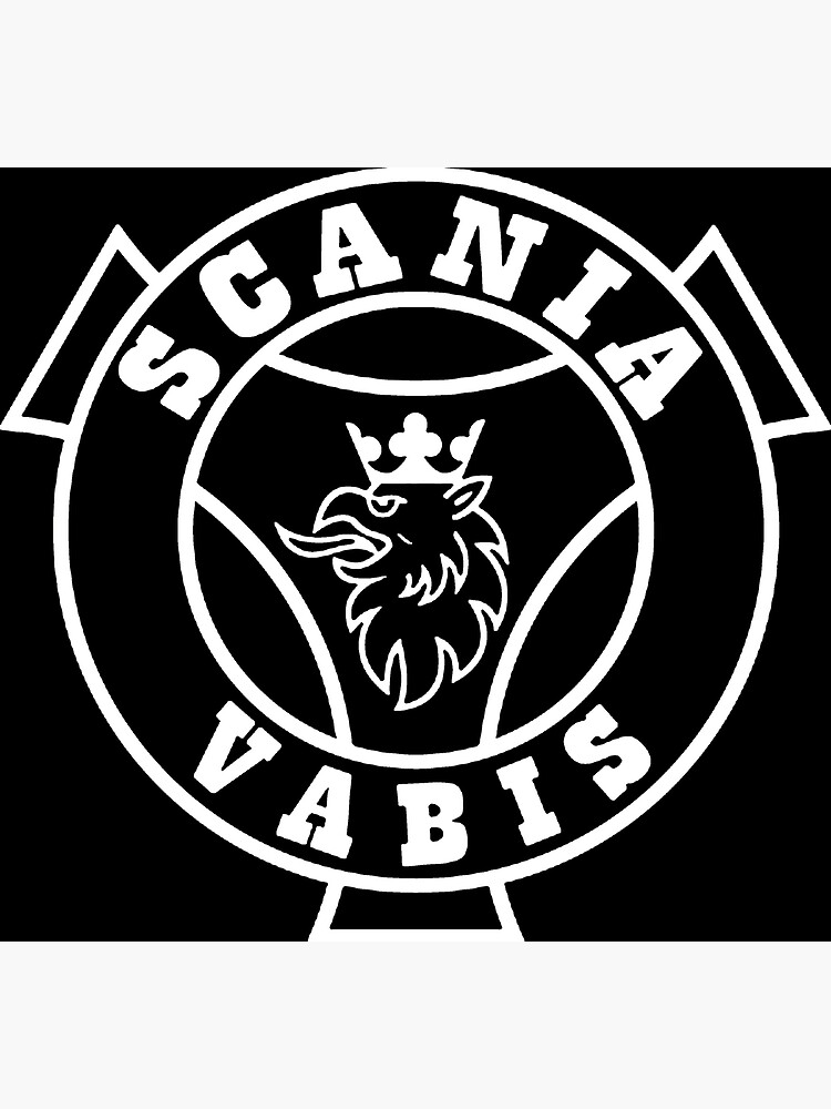 TRUCK SCANIA VABIS LOGO Poster By LeoLewis Redbubble