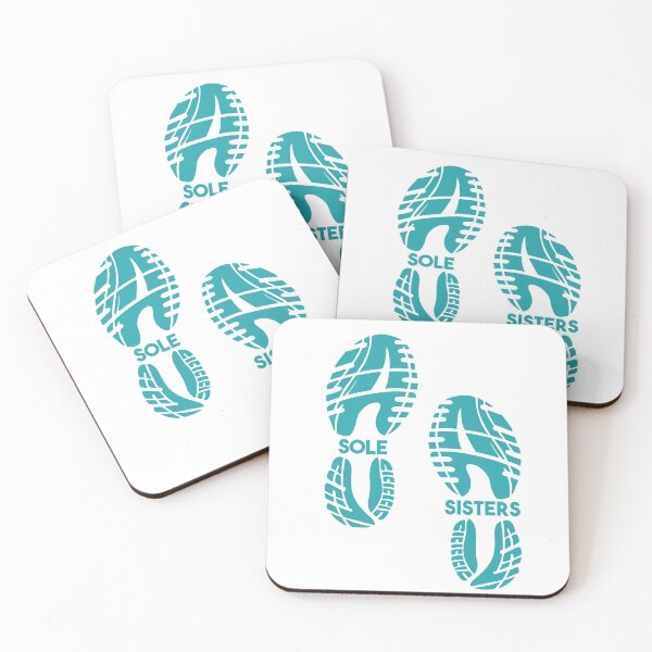 Artikelvorschau, Sole Sisters Laufschuh Print (Petrol) entworfen und verkauft von gracecotton99.