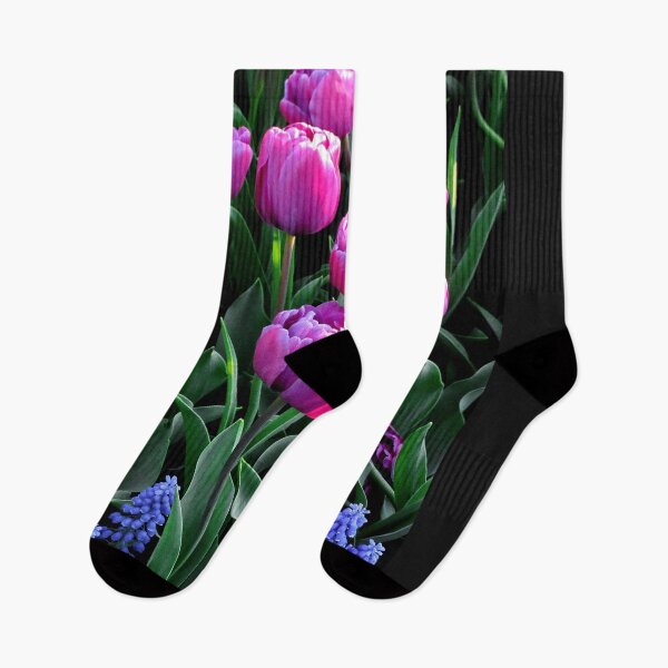 Item preview, DEEP PINK TULIPS designed and sold by Sandra Belitza-Vazquez.
