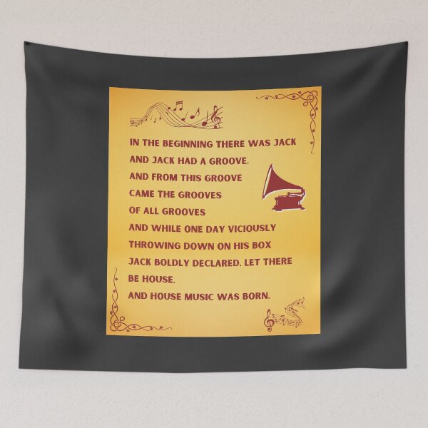 Item preview, Let There Be House Music designed and sold by Catchiest.