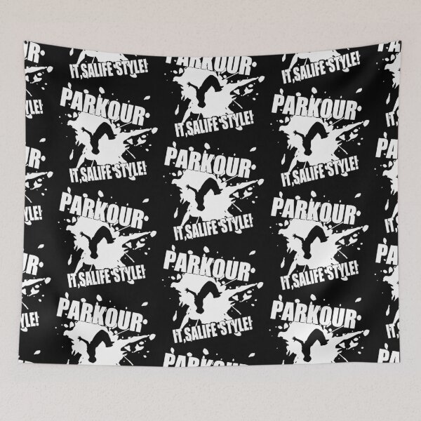 Item preview, Parkour It salife style extreme sports jumping dance Art Design Happy Apparel Essential Inspiration Joy Mood Funny designed and sold by DesignByHeartUK.