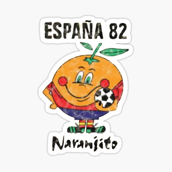 EspaÑa 82 Naranjito Retro Classic T Shirt Png Sticker By Ronaldknow