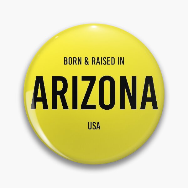 Artikelvorschau, Geboren und aufgewachsen in Arizona - State Gold entworfen und verkauft von qdesigns-az.