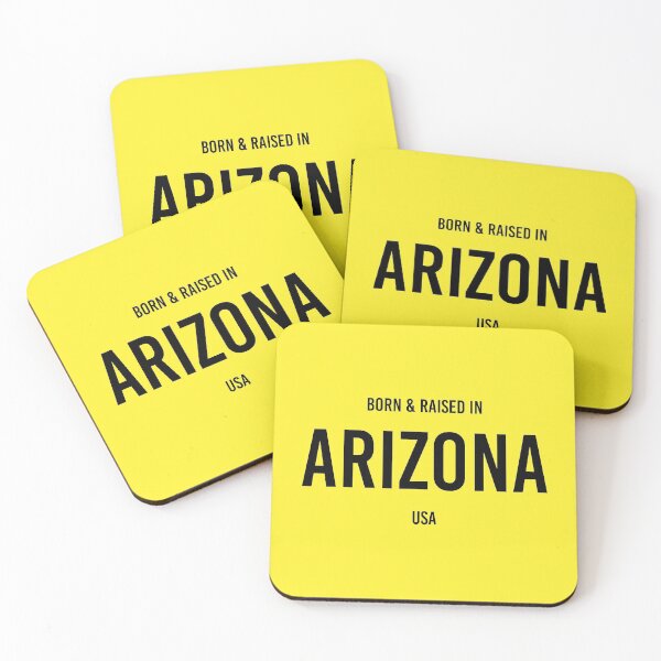 Artikelvorschau, Geboren und aufgewachsen in Arizona - State Gold entworfen und verkauft von qdesigns-az.