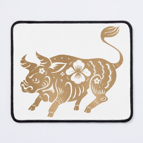 Item preview, Chinese Year Of The Ox Gold Bull Zodiac designed and sold by m313andrade.