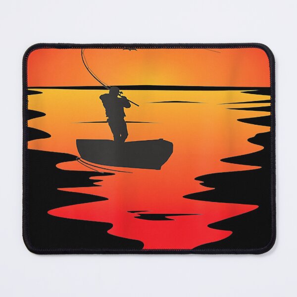Item preview, Fishermen boat in the sunset sun loves fishing designed and sold by stewartmi.