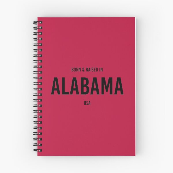 Item preview, Copy of Born & Raised in Alabama - State Red designed and sold by qdesigns-az.